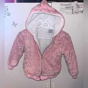 Disney Princess  Girl Pink Jacket Size 5T  China 100% Polyester Nice And Warm